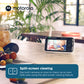 Motorola Baby Pip1500-2 - Indoor Video Baby Monitor W/ 2 Cameras, Parent Unit, Wall Mount, 1000-Ft Range, Two-Way Audio, Room Te