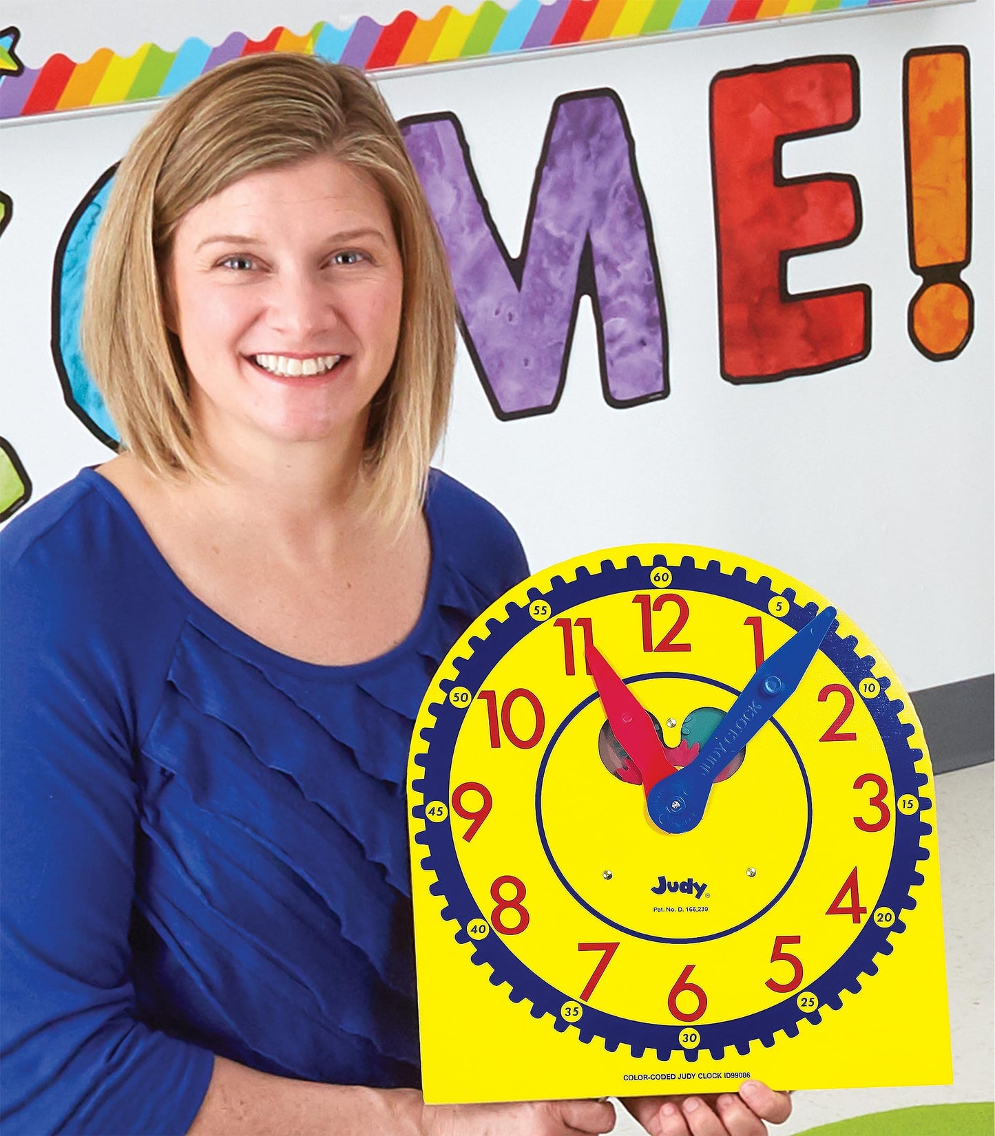 Carson Dellosa Telling Time Teaching Clocks for Kids Educational Bundle, Judy Clock Telling Time Clock, Mini Judy Clocks, Time a