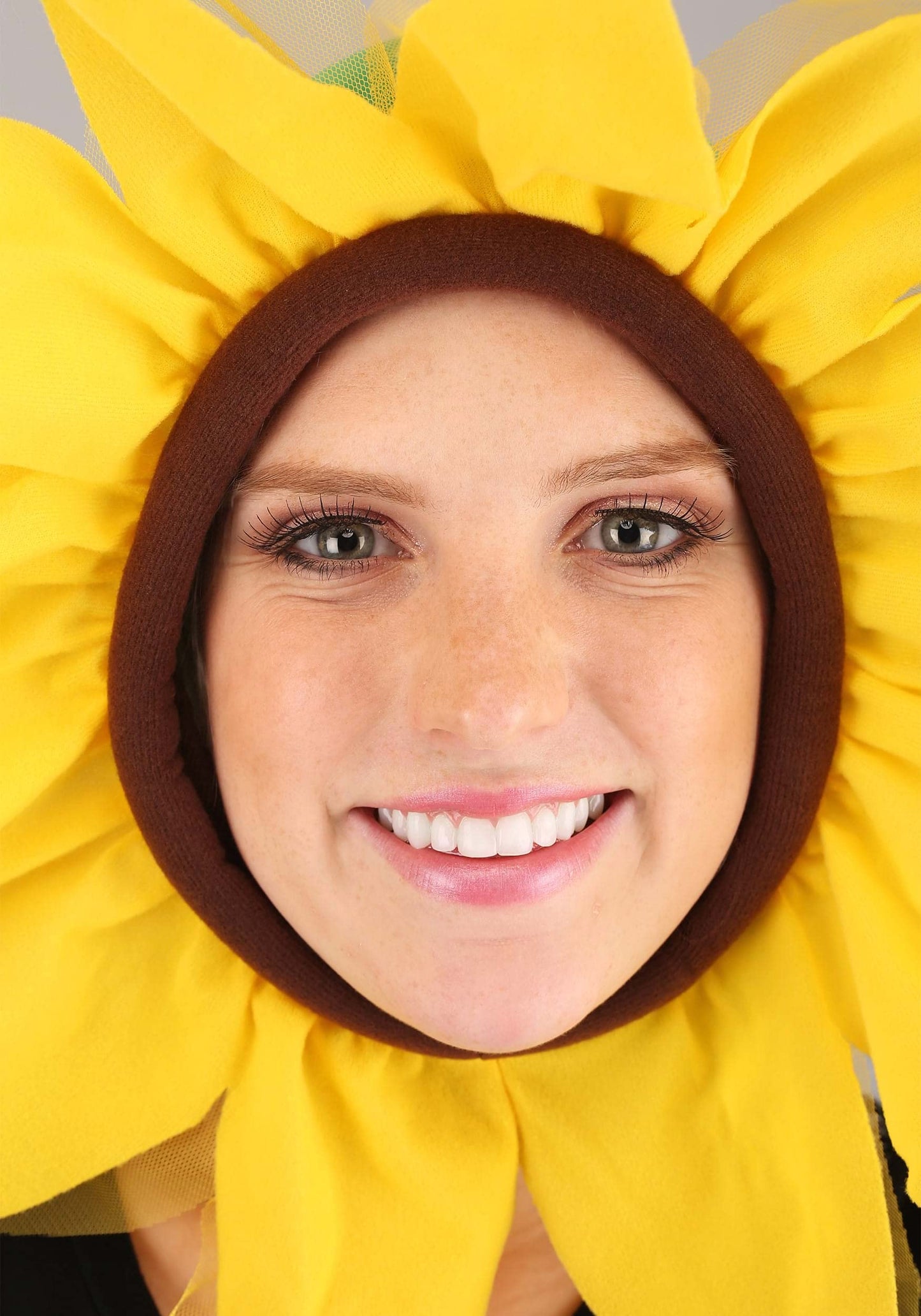 Fun Costumes Boy'S Sunflower Dreams Yellow Flower Hood Headpiece | Add Sunshine To Your Outfit | Halloween Accessory