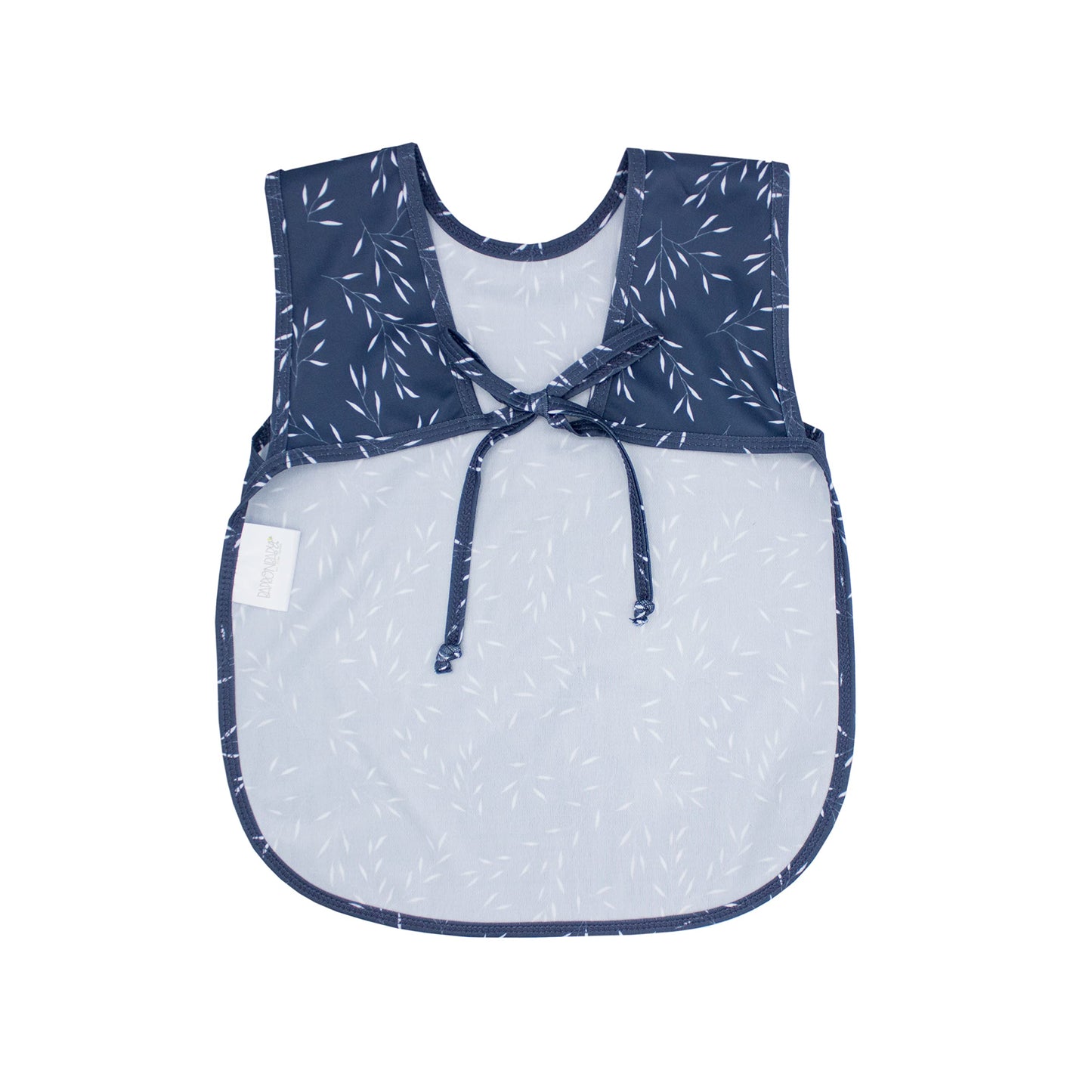 Bapronbaby Willow Bapron - No Neck Tie Safer Bib For Baby & Toddler - Soft Waterproof Stain Resistant - Machine Washable - Sz Pr
