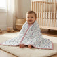 Celina Polka Baby Blanket for Newborns, Floral Print, Skin Friendly, Super Soft Wrapper, 100x100 cm, 06 Months, Pack of 1