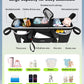 Yorepek Heavy Duty Double Stroller Organizer For Bob Duallie, Baby Jogger City Mini Gt2 And Jeep,Stroller Caddy With Detachable