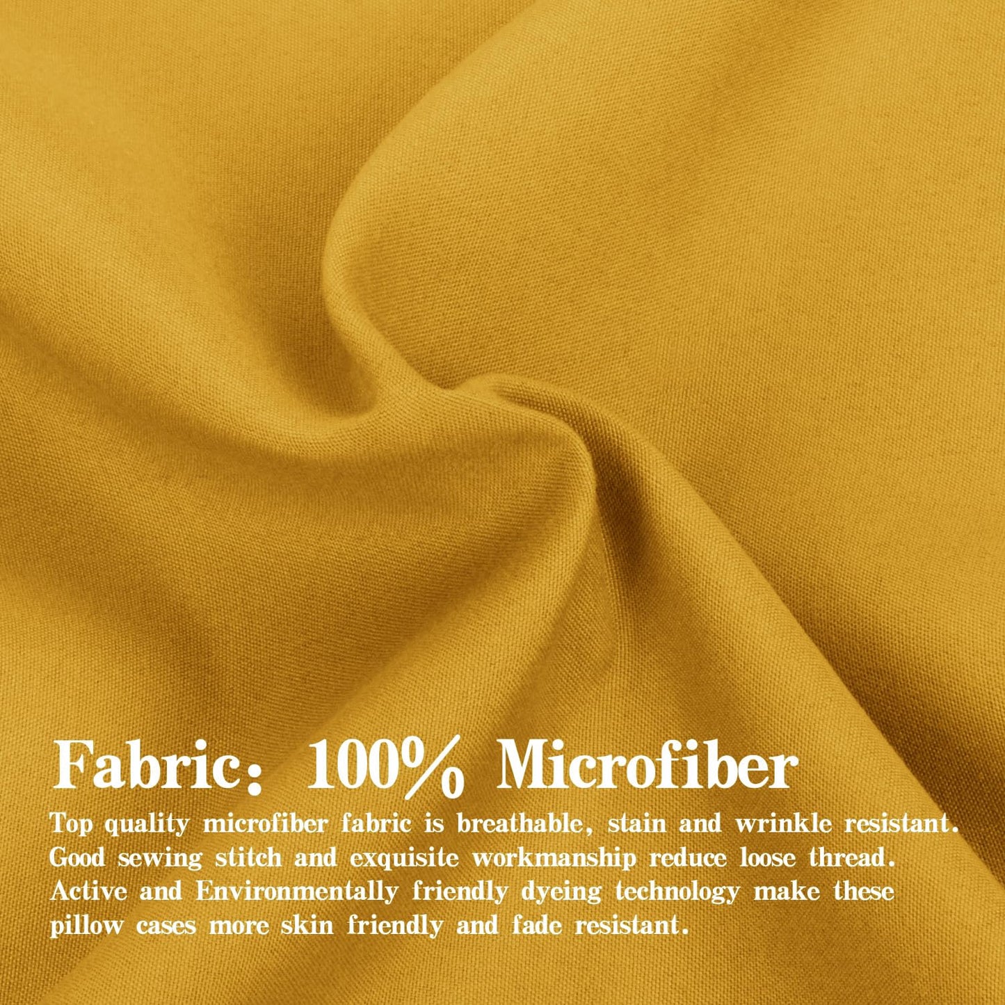 Ntbay Microfiber Toddler Pillowcases With Envelope Closure, 2 Pack 100% Brushed Microfiber Soft Travel Kids Nursery Pillow Cases