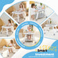 Time Followers 4-in-1 Baby Activity Center | 3 Stage Grow Stationary Standing Toddler Play Table | Tummy Time,Exersaucer, Jumper