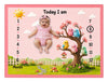 NEW COMERS Milestone Baby Blanket for All Season Play Mat, Super Soft Foam | 3 Layer Thick Mat Blankets for Kids/New Born Monthl