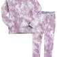 Vaenait Baby Kids Girls 100% Cotton Sleepwear Pajamas 2pcs Set Prisim Purple XS