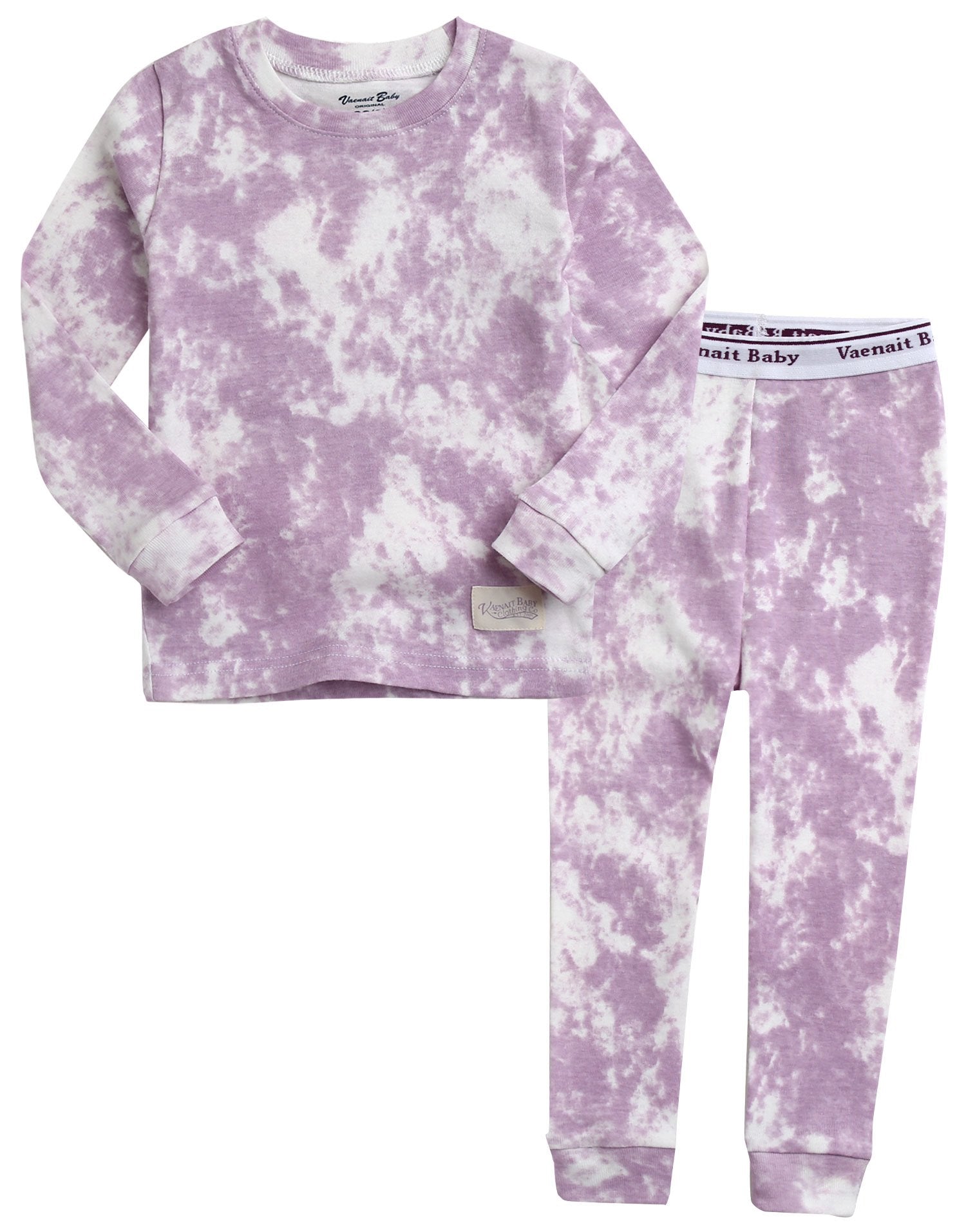 Vaenait Baby Kids Girls 100% Cotton Sleepwear Pajamas 2pcs Set Prisim Purple XS