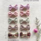 Baby Girls Hair Bow Clips, 20Pcs Boutique Cotton Fully Lined Hair Pins, Non Slip Baby Barrettes Accessories For Infants Toddlers