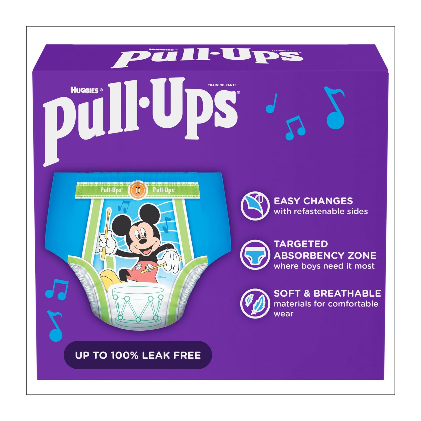 Pull-Ups Boys' Potty Training Pants, Size 5T-6T Training Underwear (46+ Lbs), 14 Count