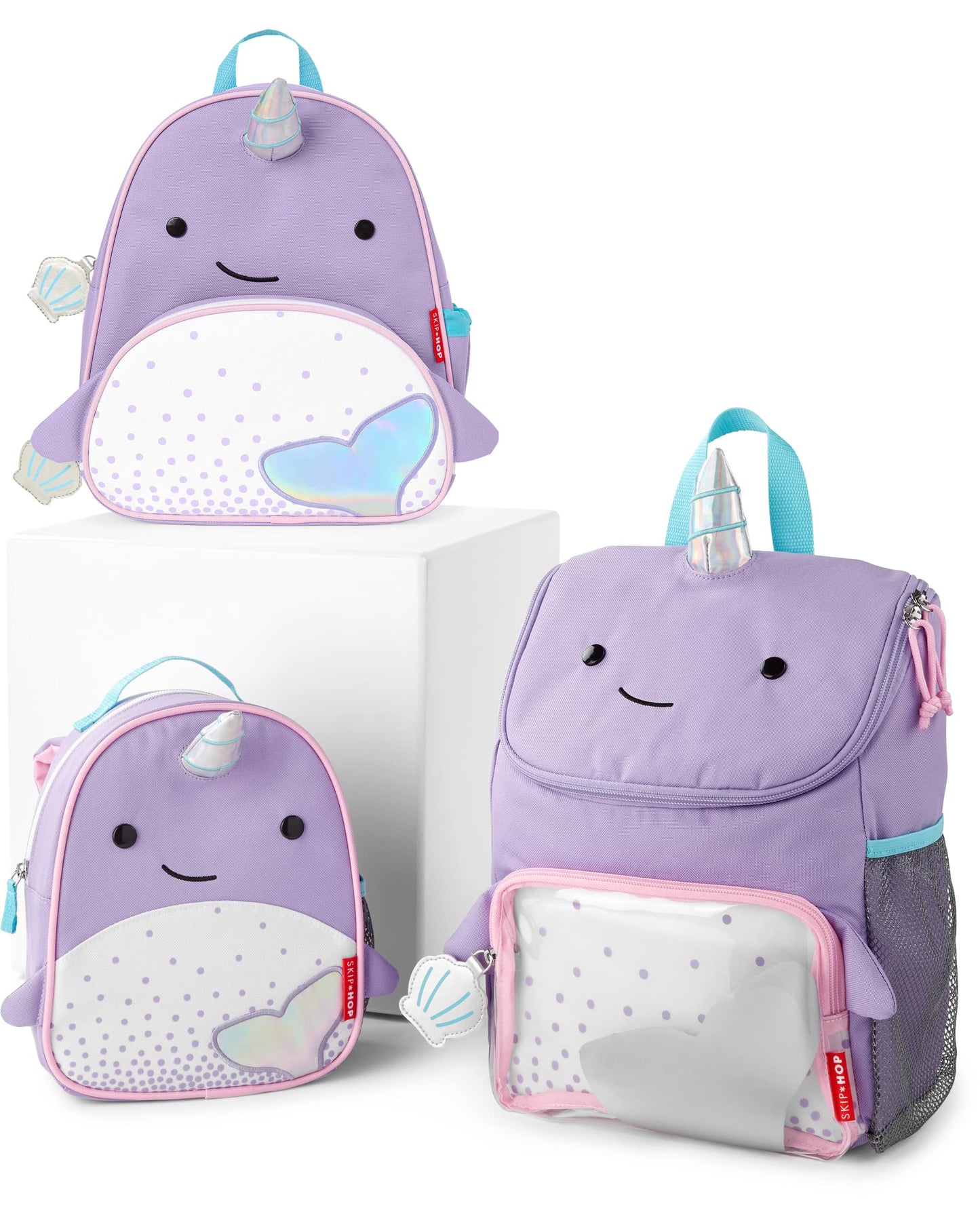 Skip Hop Toddler Backpack Leash, Zoo, Narwhal