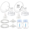 Maymom Pump Parts Compatible With Spectra S2 Spectra S1, 30 Mm Flange Valve Tube Bottle Backflow Protector, Not Original Spectra
