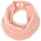 Kishu Baby Indi Infinity Scarf Bib - Fairtrade Gots Organic Muslin Drool Bib W/Snap