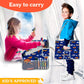 Pillani Kids Travel Tray For Car - Car Seat Tray For Kids, Roadtrip Essentials, Carseat Table Tray For Kids Road Trip Activities