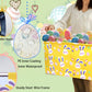 Boohit Large Easter Baskets For Kids Personalized Baby Girl Easter Basket Cute Teen Boy Spring Decor (Golden Bunny Egg)
