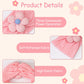 C  Llot 5 Pcs Baby Flower Headbands Baby Girls Nylon Headbands Soft Hairbands Hair Accessories For Newborn Infant Toddler Kids(P