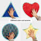 ODOXIA Sensory Mats for Autistic children  Sensory Tiles for Kids  Sensory Wall Panel  Sensory Mats (Shapes)  Sensory Toys  Sens