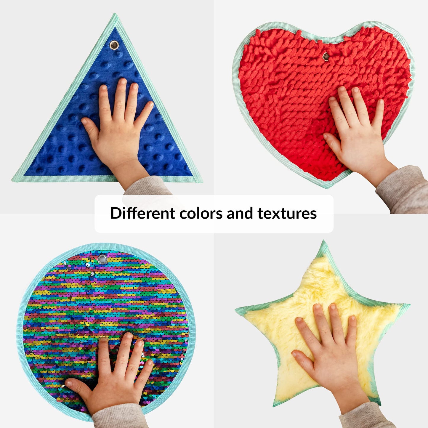 ODOXIA Sensory Mats for Autistic children  Sensory Tiles for Kids  Sensory Wall Panel  Sensory Mats (Shapes)  Sensory Toys  Sens