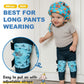 Simply Kids Baby Crawling Knee Pads (2 Pairs), Rodilleras para Bebe - Comfortable Knee Protector for Toddler, Infant, Girl, Boy,