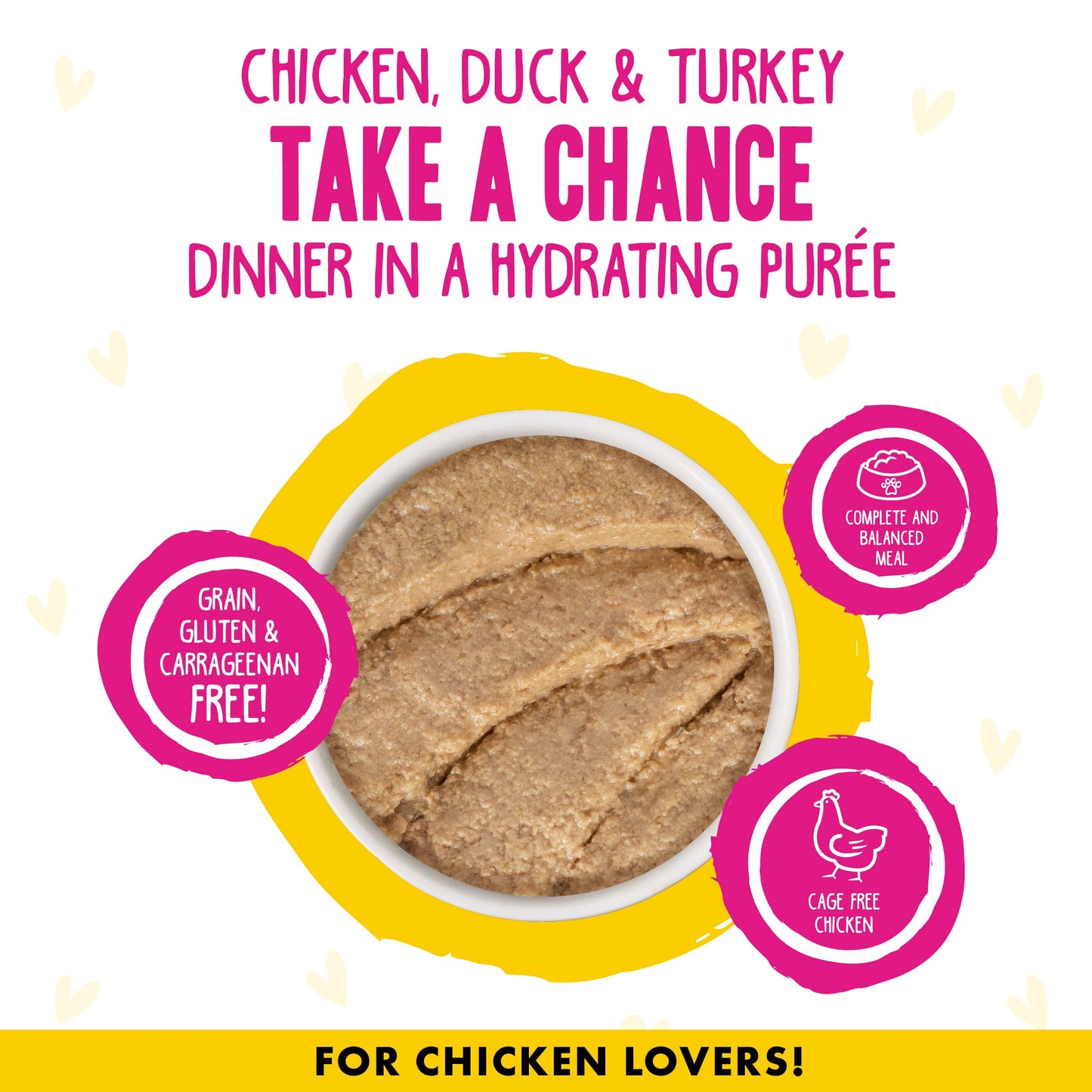 Bff Play - Best Feline Friend Pata Lovers, Aw Yeah, Chicken, Duck  Turkey Take A Chance With Chicken, Duck  Turkey, 28Oz Can (Pa