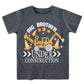 Funnycokid Big Brother Shirt 4T 3T Boys Promoted To Big Brother Backhoe Loader Construction Digging It T-Shirt Black Size 4 Preg