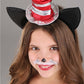Elope Dr. Seuss The Cat In The Hat Costume For Girls X-Small