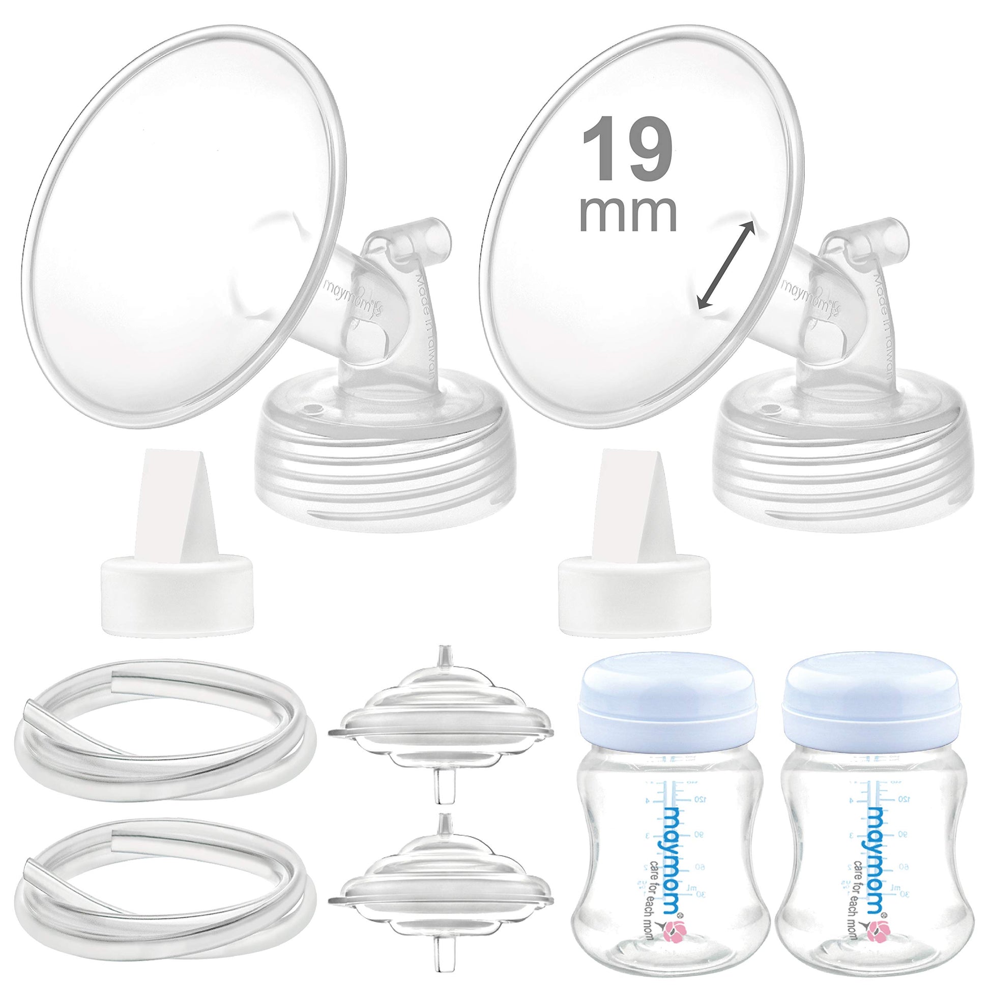 19mm Flange Maymom Pump Parts Compatible with Spectra S2 S1 9 Plus Replacement Kit Not Original Spectra S2 S1 Replacement Pump P