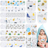 Vabean 8 Pcs Baby Infant Umbilical Cord Comfort Adjustable Cotton Belly Band For Protection, Baby Gifts For 0 To12 Months (Lovel
