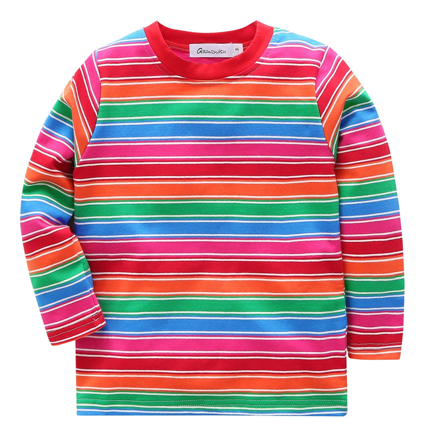 Baby Boys Girls Striped T-Shirts, Long Sleeve Cotton Chucky Costume Top Shirts 2T Multicolor