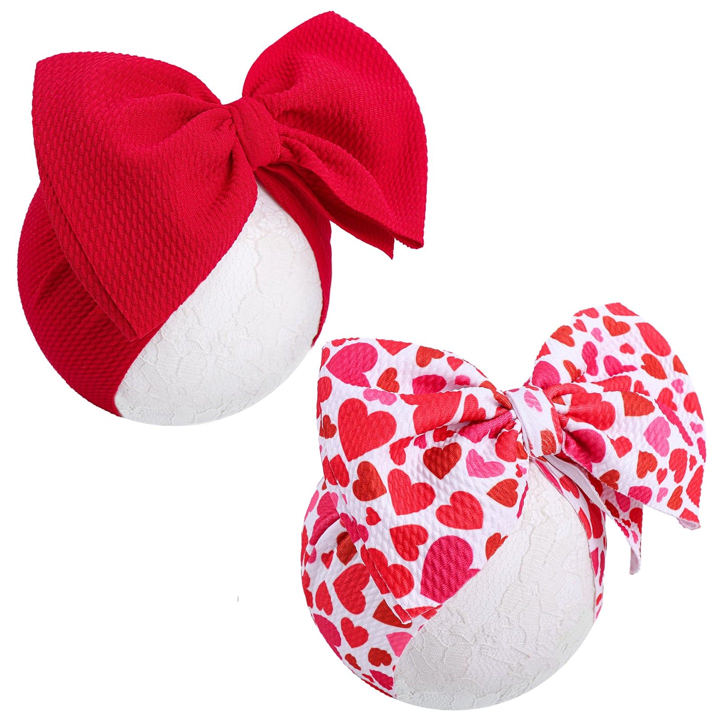 Yanjie Baby Headbands Newborn Big Bows For Baby Girls Black Bow Toddler Hair Bows Big Baby Headbands Infant Baby Bows 0-6Months