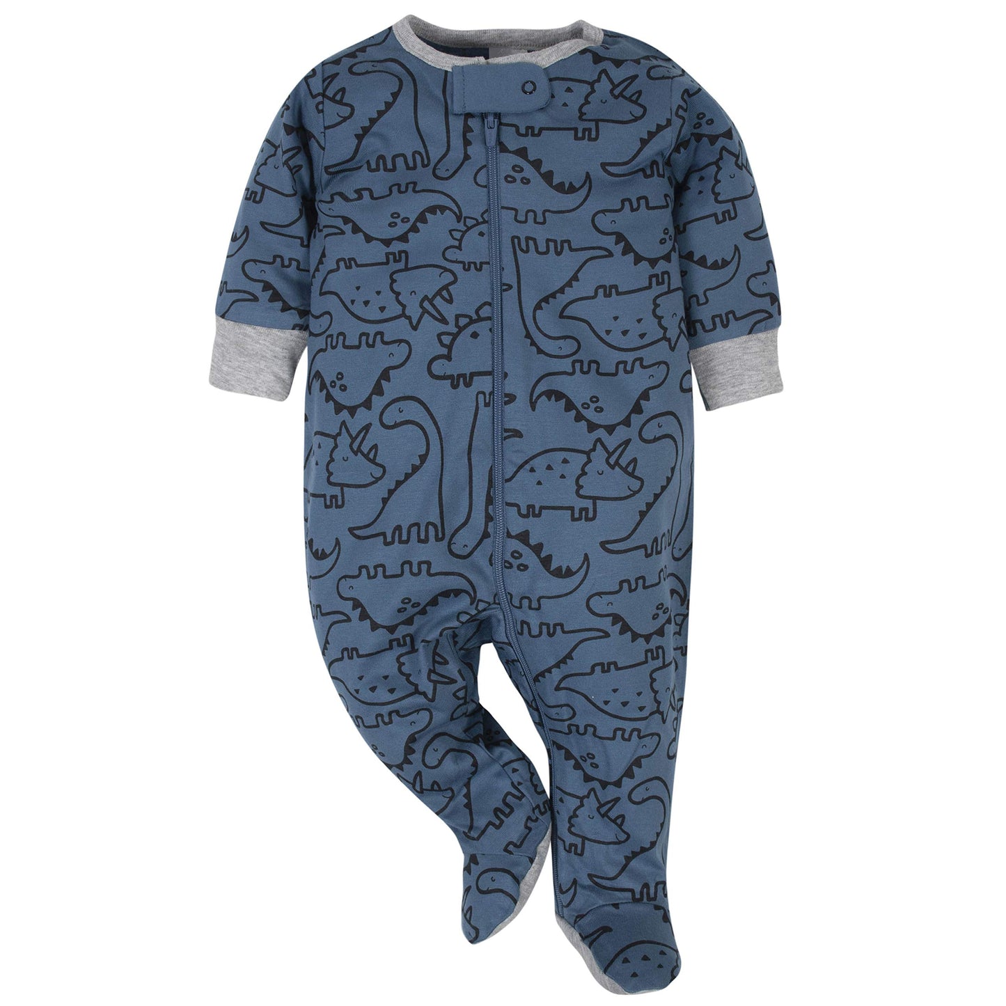 Gerber Baby Boys 2-Pack Sleep 'N Play Dinosaur/Adventure Newborn