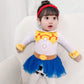 Dressy Daisy Baby Girls Cowgirls Princess Onesie Costume Romper Bodysuit Halloween Birthday Dress Up With Headband Size 9-12 Mon