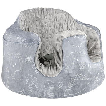 Dilimi Minky Seat Cover Compatible With Bumbo Seat, Removable Ultra Soft Comfortable Warm Seat Slipcover For Baby Boy And Girl,