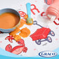 Graco Baby Disposable Stick-On Placemats, 4 Subtle Designs (10 Each), 12'X18' Sticky Placemats With Adhesive Strips For Baby L