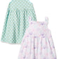 Hudson Baby Infant And Toddler Girl Cotton Dresses Sea Shells, 6-9 Months