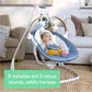 Ingenuity Simplecomfort Compact Soothing Swing, Rotating Bar, Rotating Seat, 6 Speeds, For Ages 0-9 Months, Up To 20 Pounds - Ch