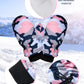 6 Pairs Waterproof Gloves Kids Winter Snow Mittens Windproof Ski Gloves For Weather Children Outdoor Activities (Camouflage,3-5T