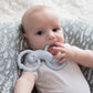 Dr. Browns Flexees Blue Sloth, Soft 100% Silicone Baby Teether, BPA Free, 3m+