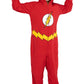 DC Comics Big Boys The Flash Superhero Costume Pajama Union Suit (2X/3X)