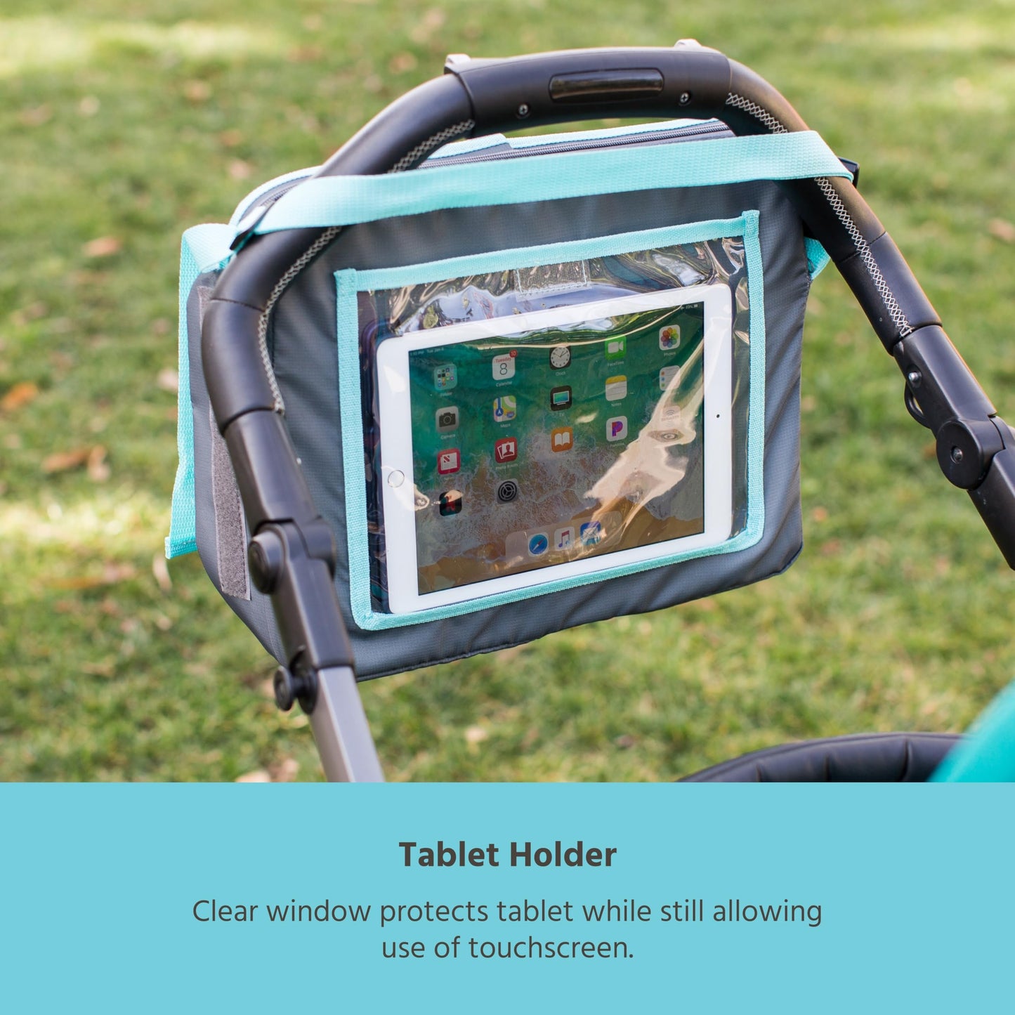 J.L. Childress 3-In-1 Travel Tray & Ipad Tablet Holder - Car Seat Lap Tray For Toddlers, Kids - Use On Airplanes, Road Trips, La