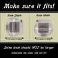 6 Pack Clear Stove Knob Safety Covers - Protect Little Kids With A Child Proof Lock For Oven/Stove Top/Gas Range - Baby/Toddler