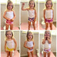 Alvababy Toddler Potty Training Panties Cotton Absorbent Toilet Training Pants Boys And Girls 2T-3T 6 Pack 6Xc07A-3Tj