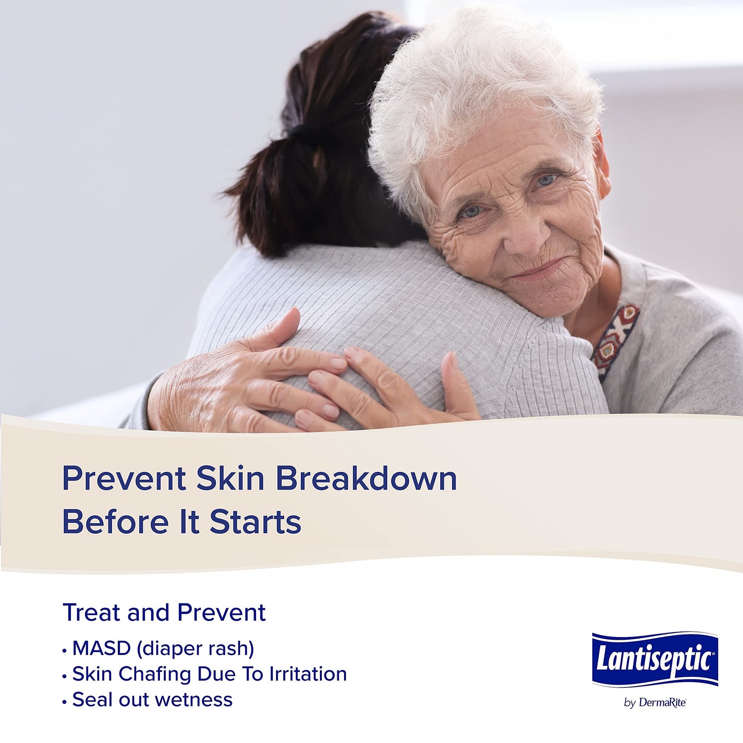 Lantiseptic Moisture Shield Original Skin Protectant - 50% Lanolin Enriched Skin Protectant Barrier Cream For Incontinence - Par