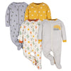 Gerber Unisex Baby 4 Pack 'N Play Footie And Toddler Sleepers, Southwest, Preemie Us
