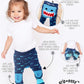 Zoocchini Grip+Easy Comfort Crawler Legging & Socks Set (6-12 Months, Beatrice The Bunny)