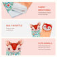 PADONISE Lovely Animal Wrist Rattles & Sock Toy for Baby Infant 0-6 6-12 Month Old Newborn Soft Toy Hand and Foot Finder Girl Bo
