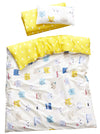 Meju Cat Kitty 100% Cotton Duvet Cover 43' X 59' + Pillowcase 13' X19' Bedding Set With Zipper Closure For Baby Toddler Boys