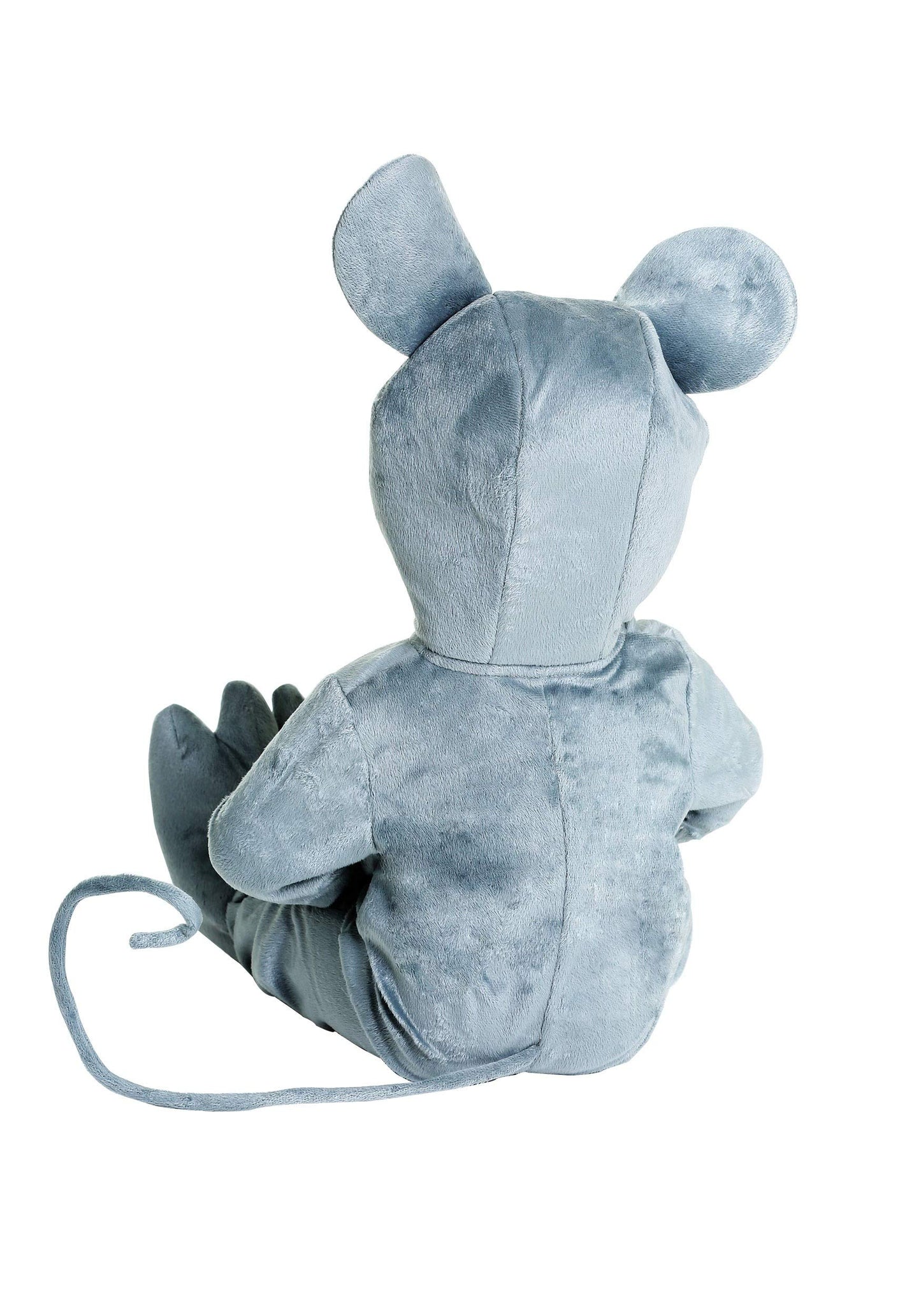 Fun Costumes - Infant Mouse One-Piece, Cute Animal Halloween Unisex Costume With Mittens, Gray Hooded Outfit For Boys And Girls