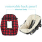 Jj Cole Bundle Me Winter Baby Bunting Bag And Car Seat Cover- Urban - Buffalo Plaid- Weather Resistant Baby Carrier Cover - Wint