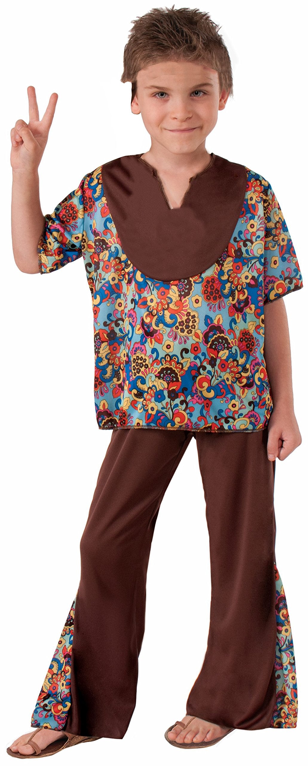 Hippie 60S Style 2-Piece Child Costume, Small