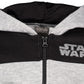 Star Wars The Child Infant Baby Boys Fleece Half Zip Pullover Hoodie Gray 18 Months